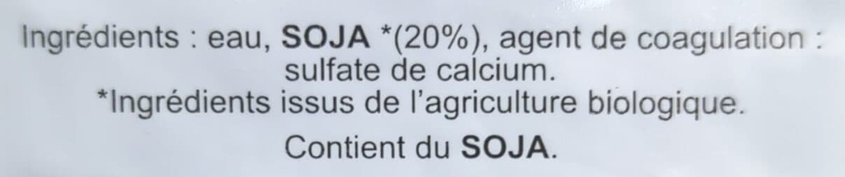 Moulin des moines Tofu bio nature packshot