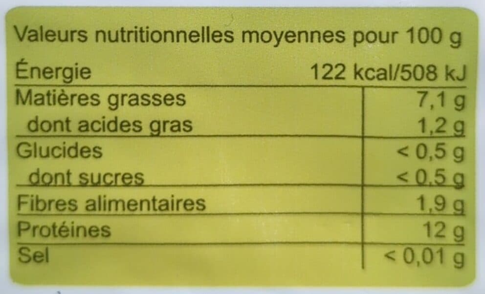 Moulin des moines Tofu bio nature packshot