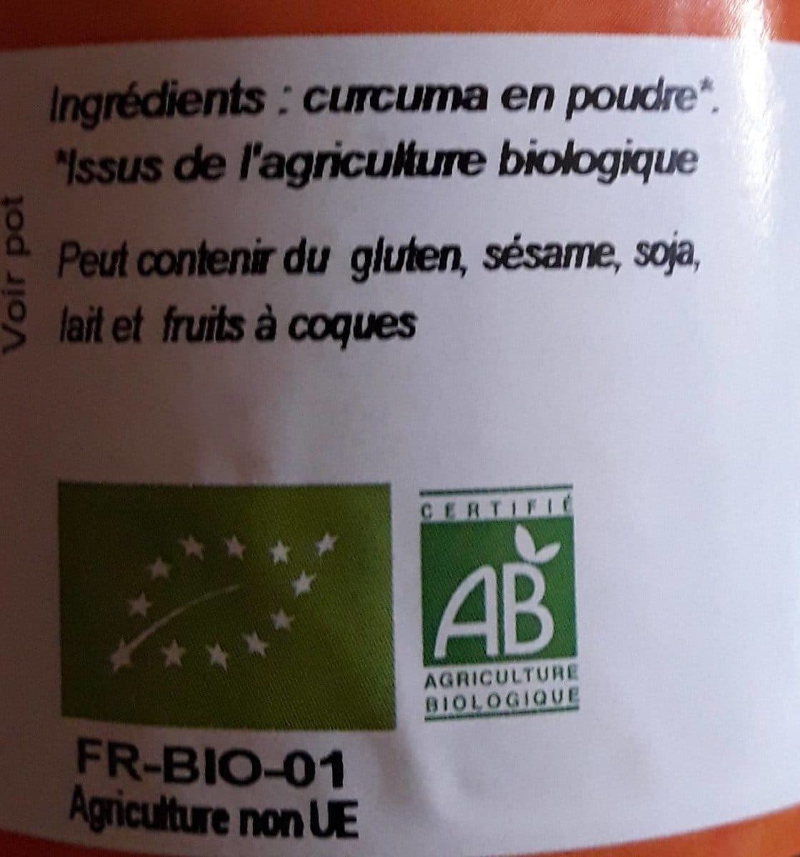 Moulin des moines Curcuma packshot