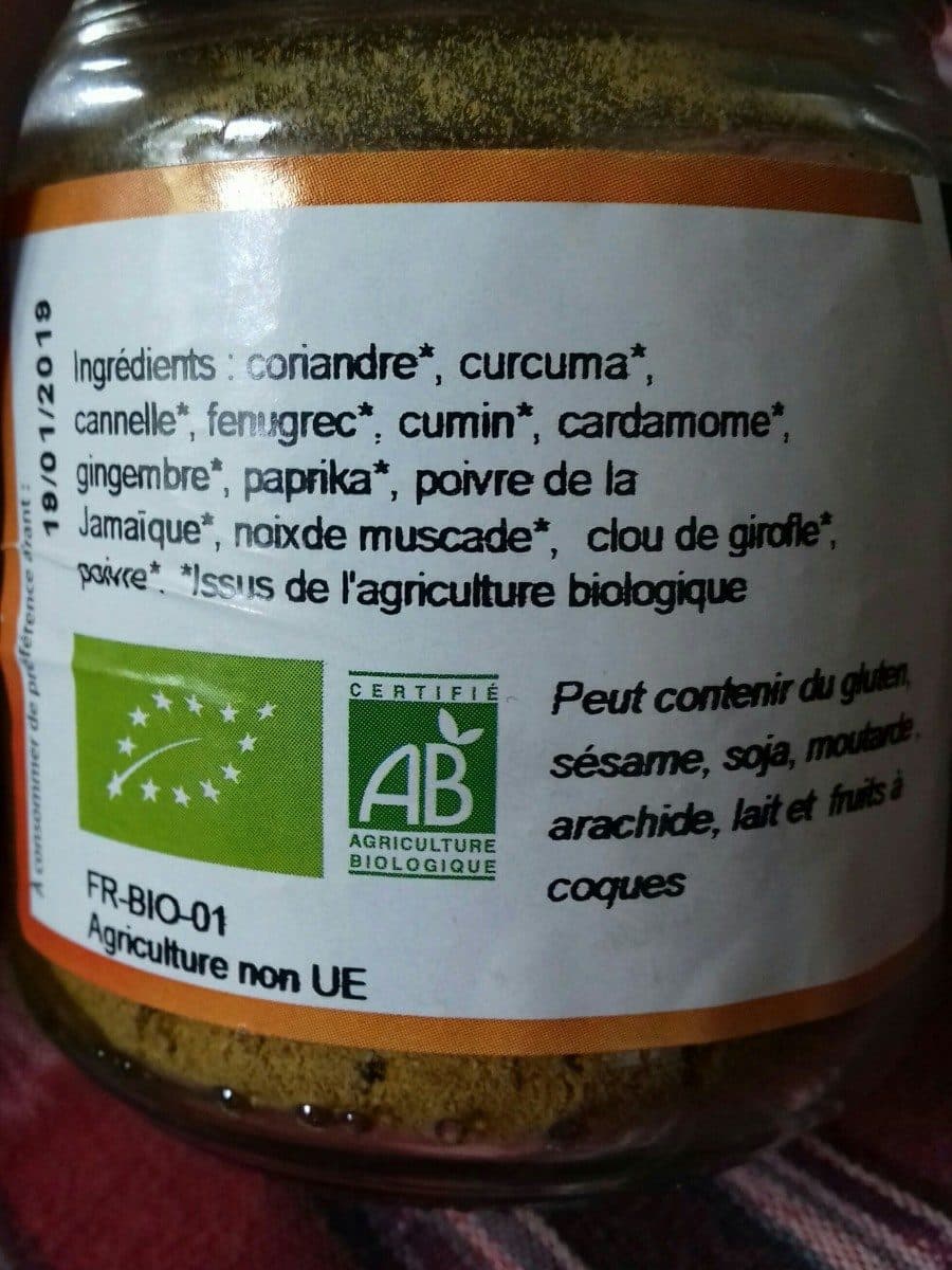 Moulin des moines Curry en poudre packshot