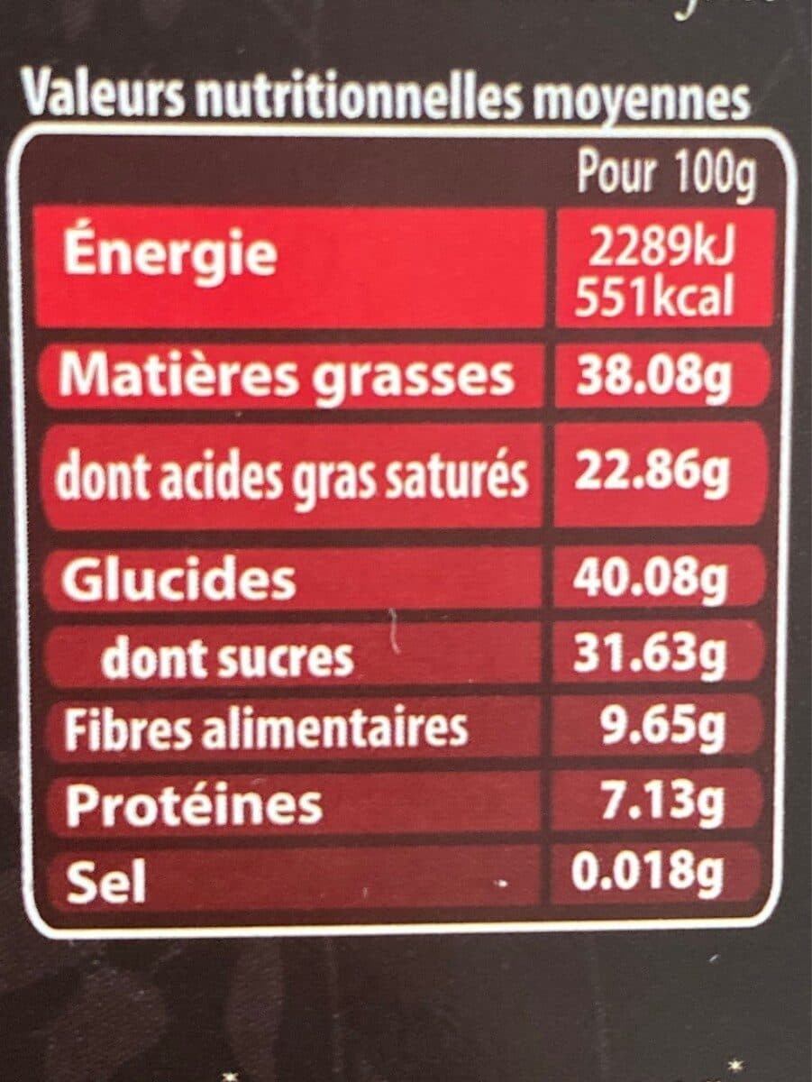 Moulin des moines Chocolat noir aux Cranberries packshot