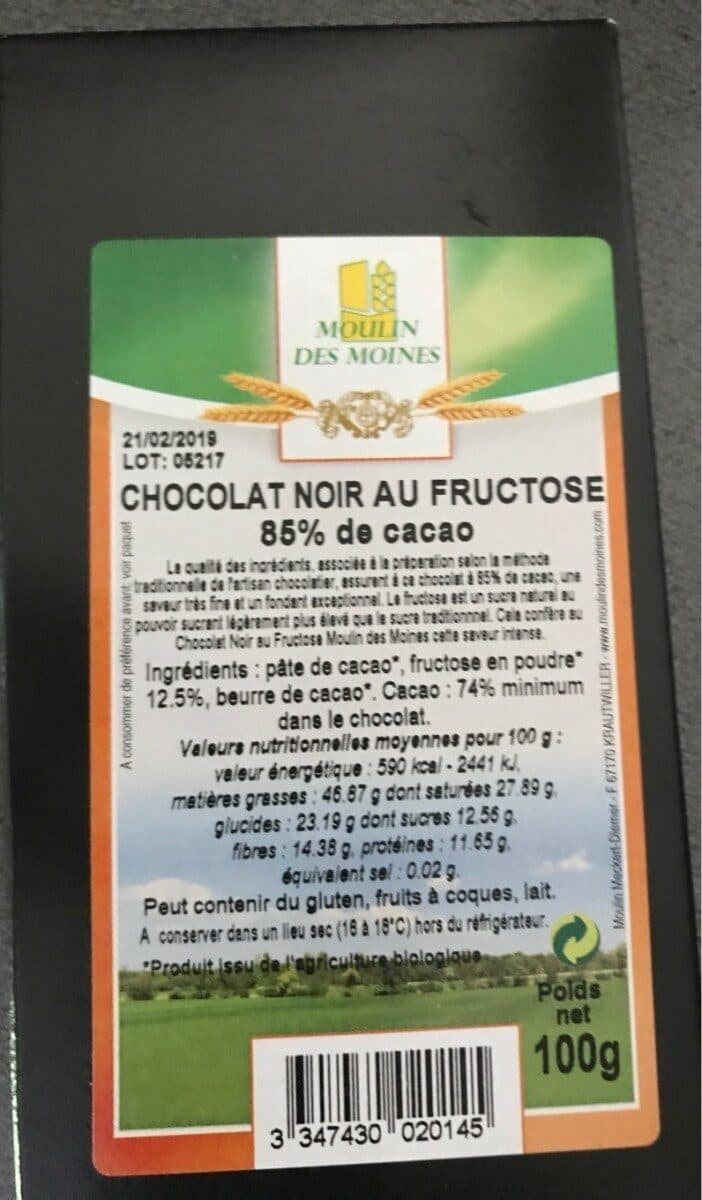 moulin des moines Epicerie / Epicerie Sucrée / Chocolat packshot