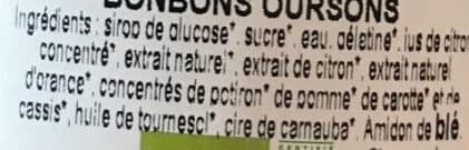 Moulin des Moines Bonbons Oursons packshot