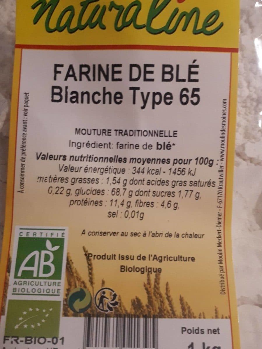 Naturaline Farine de blé blanche packshot