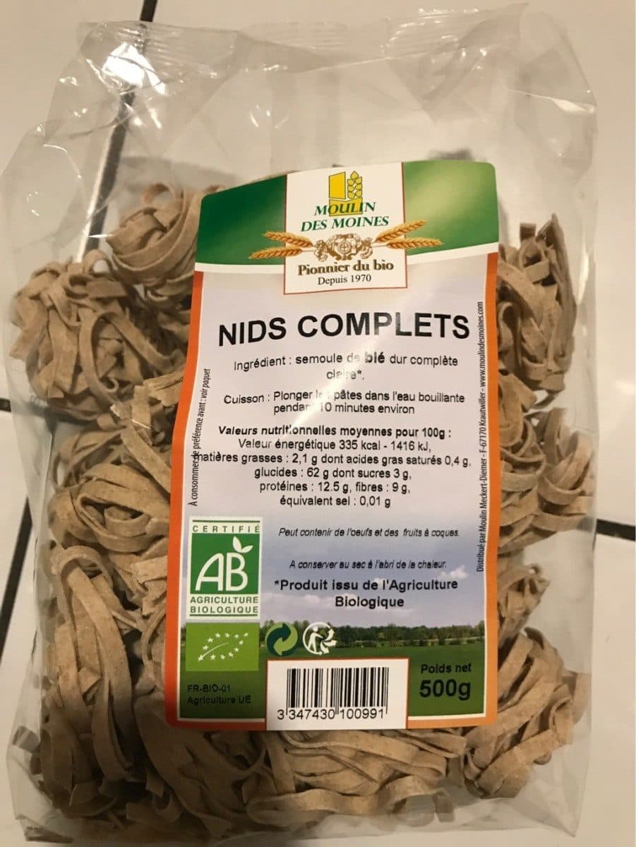 Moulin des moines Nids Complets packshot