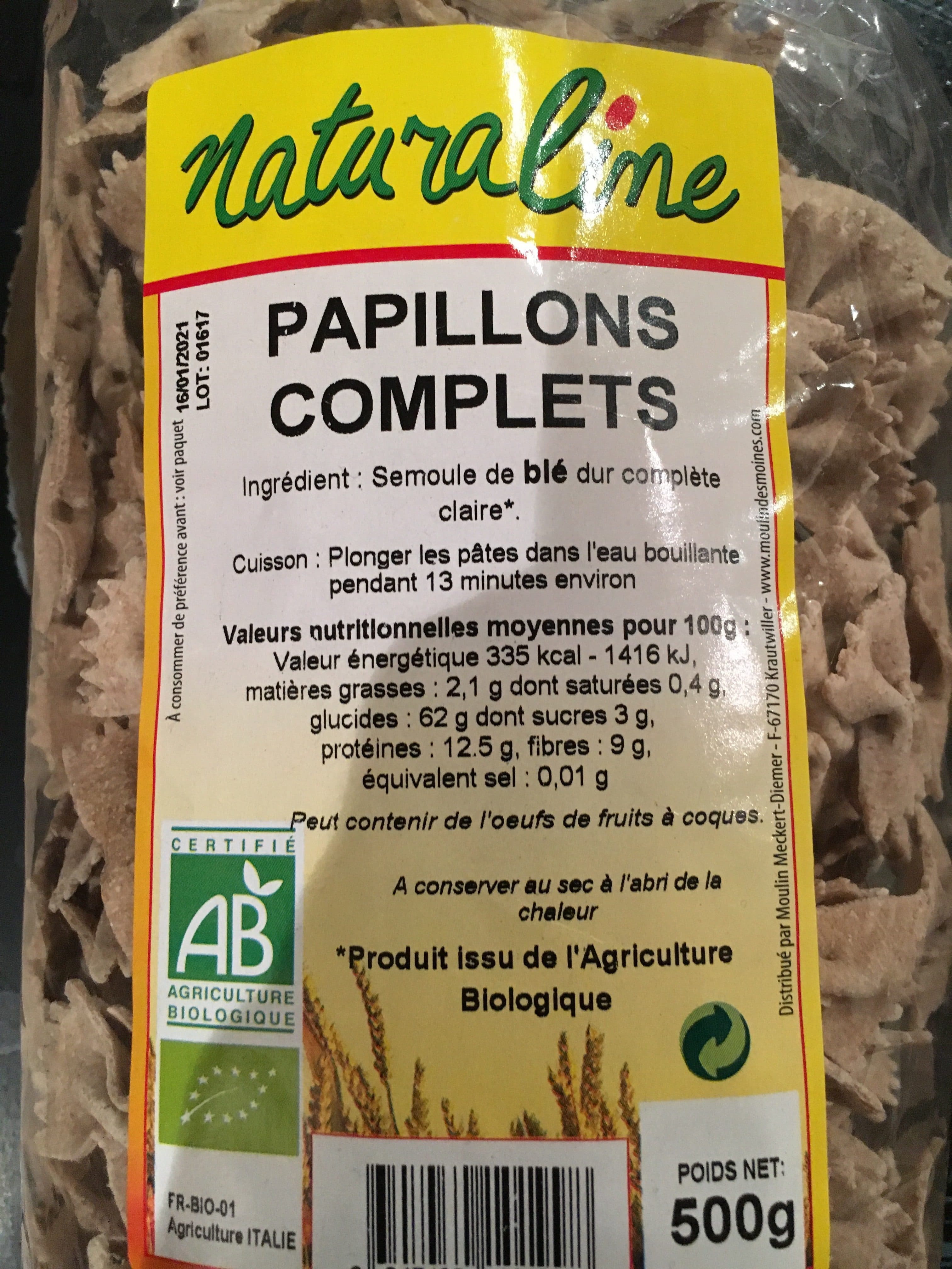 Naturaline Papillons Complets packshot