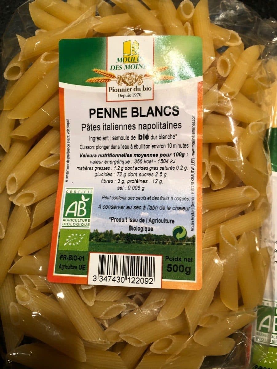 Naturaline Naturaline Pennes Blancs packshot