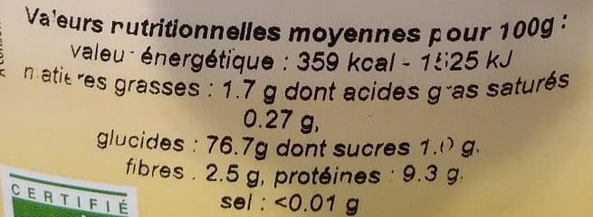 Moulin des Moines Farine de blé blanche pâtissière type 45 packshot
