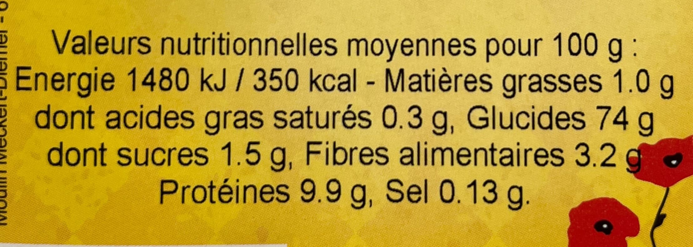 Moulin des moines Farine de blé blanche Type 55 packshot