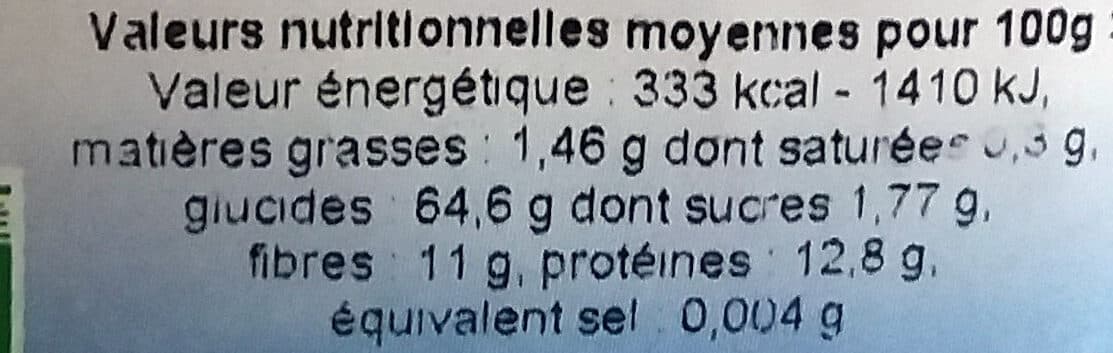 MOULIN DES MOINES FARINE DE BLE KHORASAN KAMUT Complète type 150 packshot