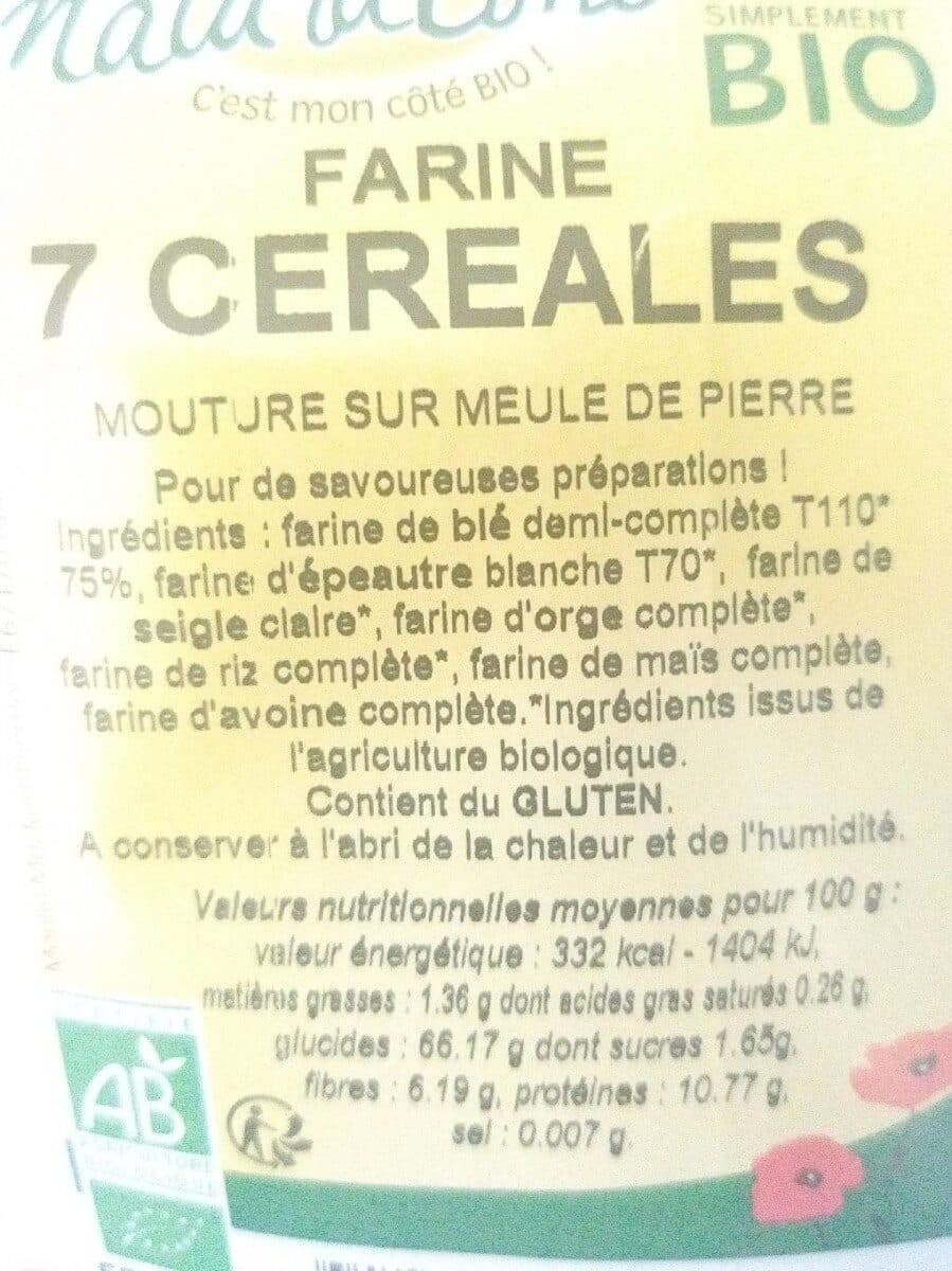 Naturaline Farine 7 céréales packshot