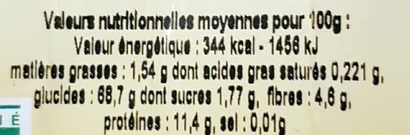 Moulin des moines Farine de blé Khorasan Kamut Blanche Type 70 packshot
