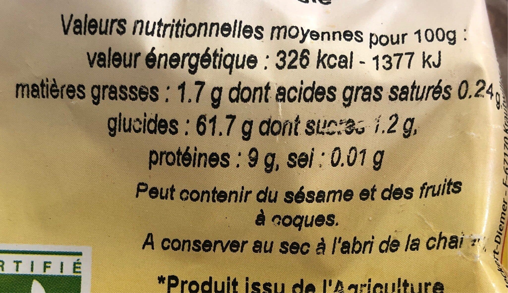Naturaline Flocons de seigle packshot