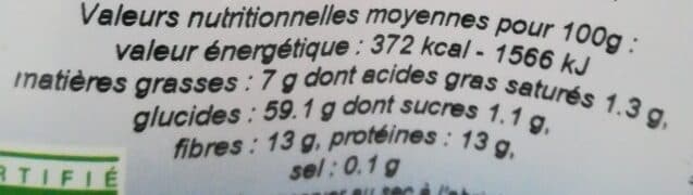 Moulin des moines Flocons d'avoine baby packshot