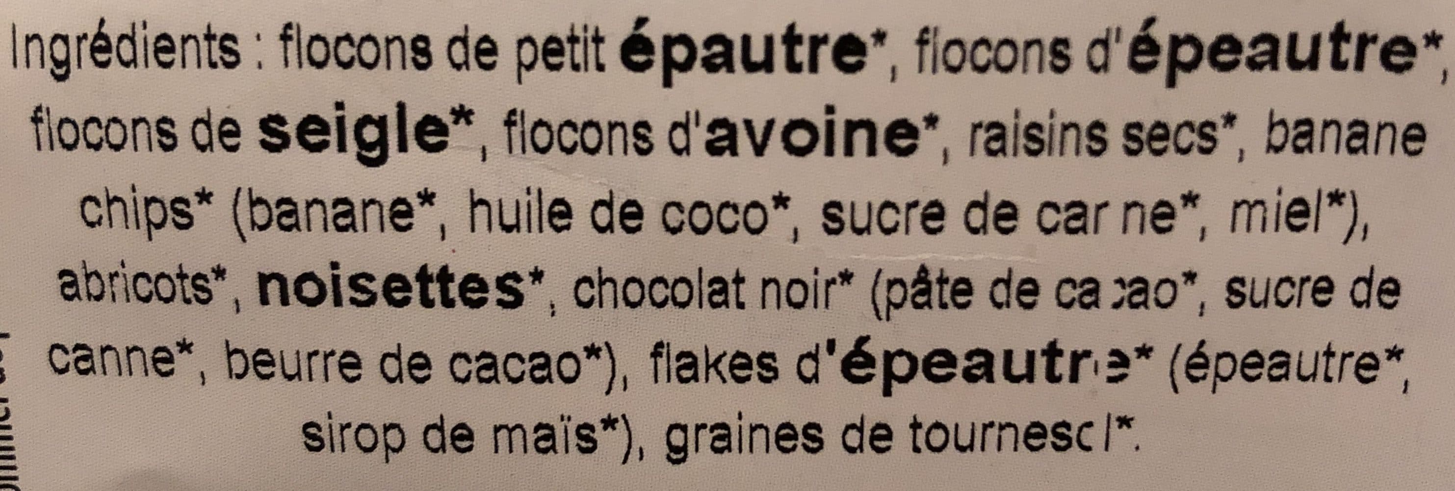 Moulin des moines Muesli aux pépites de chocolat packshot