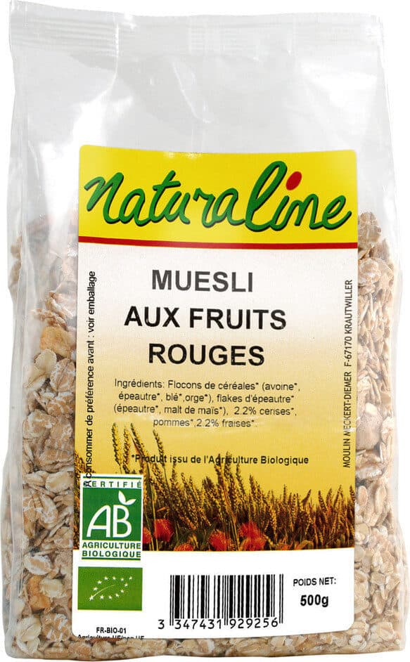 Moulin Des Moines Muesli aux fruits rouges packshot