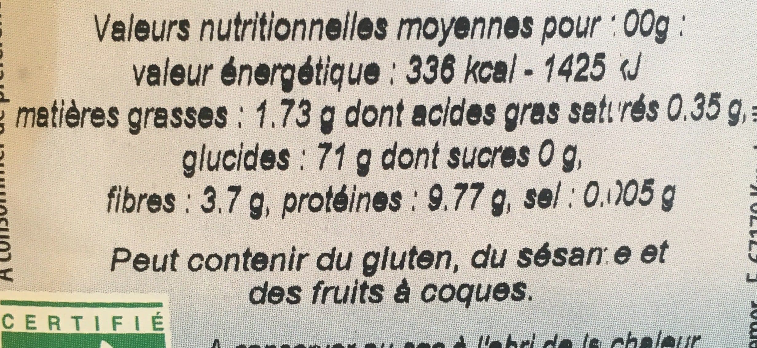 Moulin des moines Flocons de Sarrasin packshot