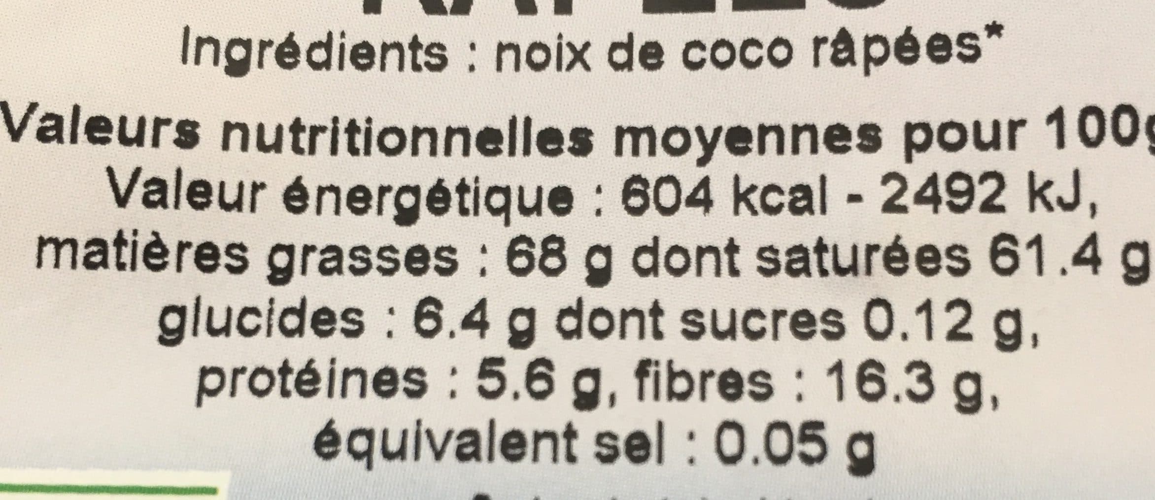 Moulin des moines Noix De Coco Râpée - 200 g packshot
