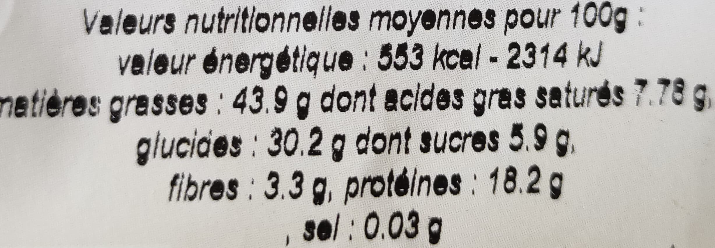 Moulin des moines Noix de cajou packshot