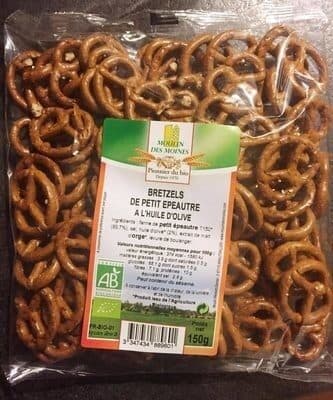 Moulin des Moines Bretzels de Petit Épeautre à l'Huile d'Olive packshot