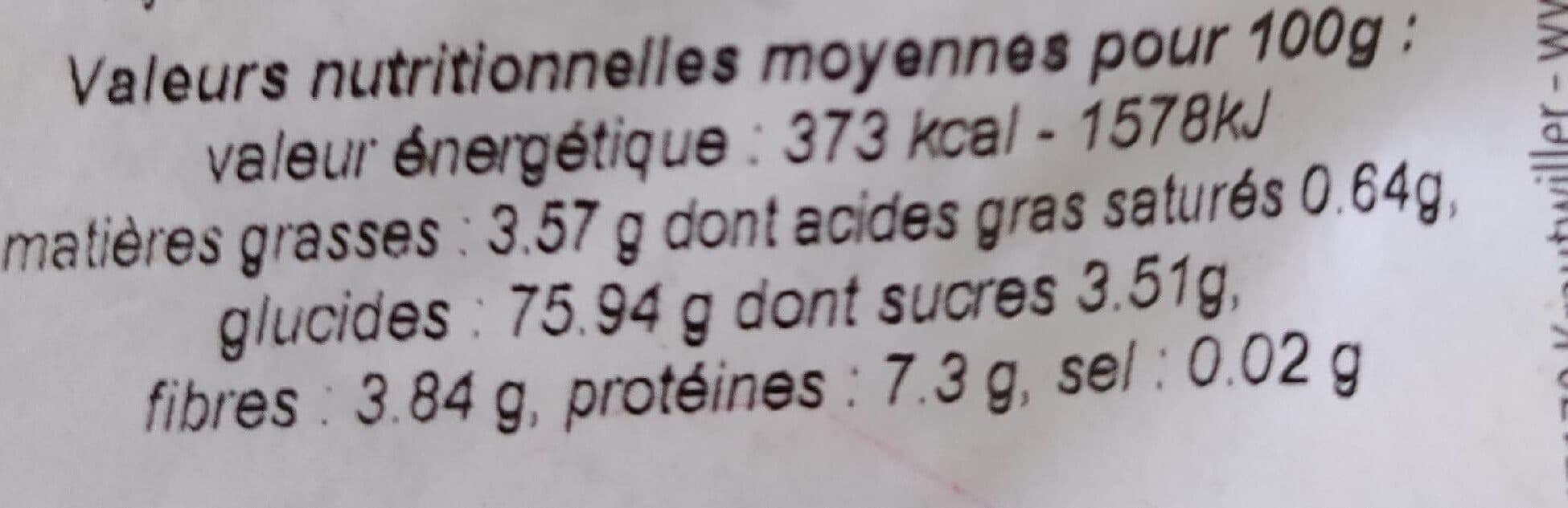 Moulin des moines Riz complet et chataigne packshot