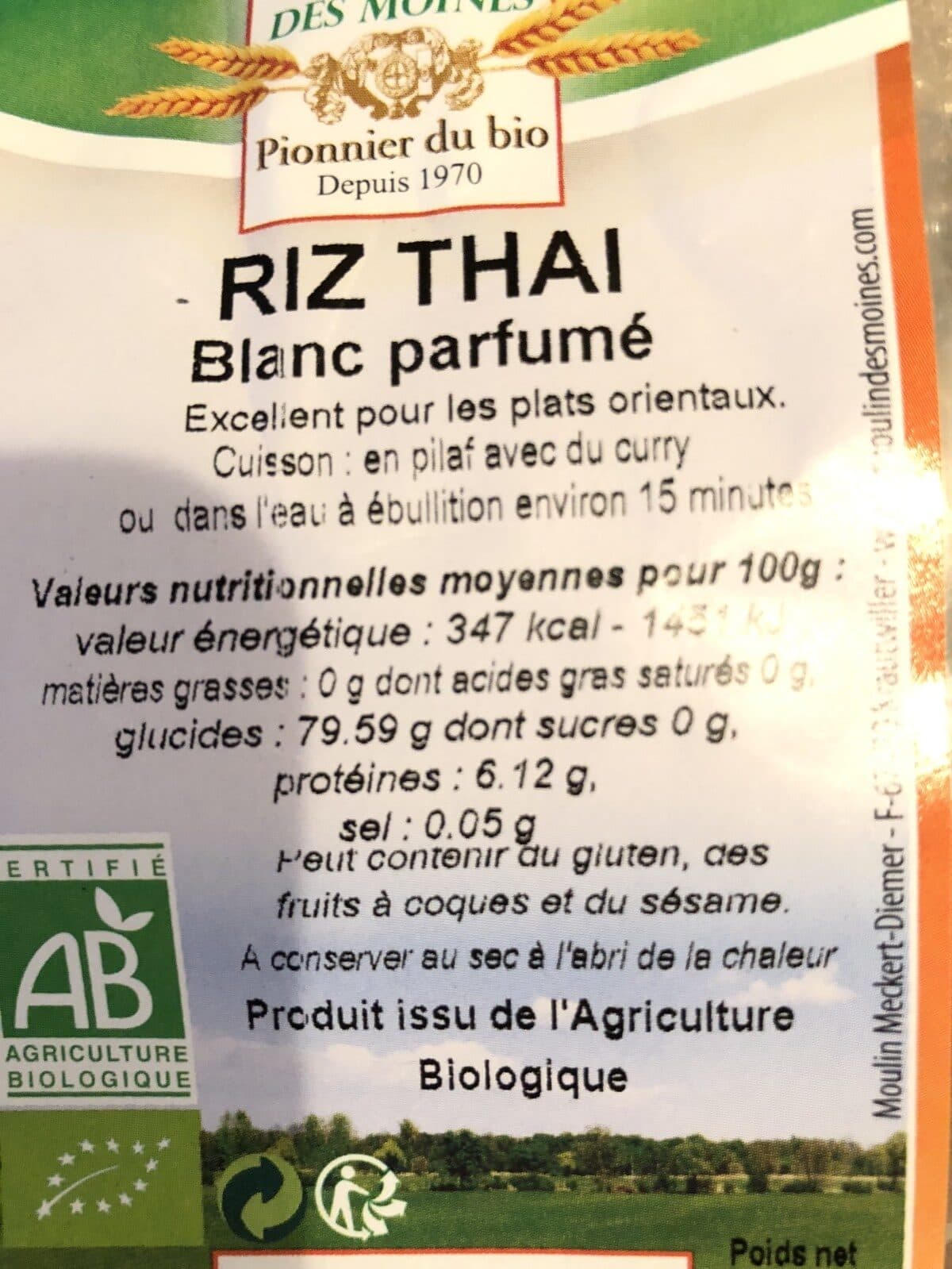 naturaline Riz blanc Thai parfume packshot