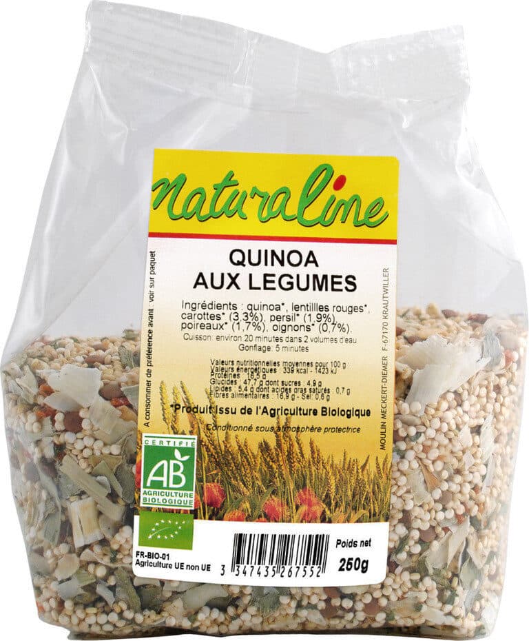 Moulin Des Moines Quinoa aux légumes packshot