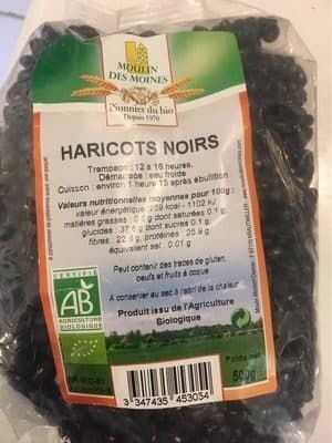 Moulin Des Moines Haricots noirs packshot