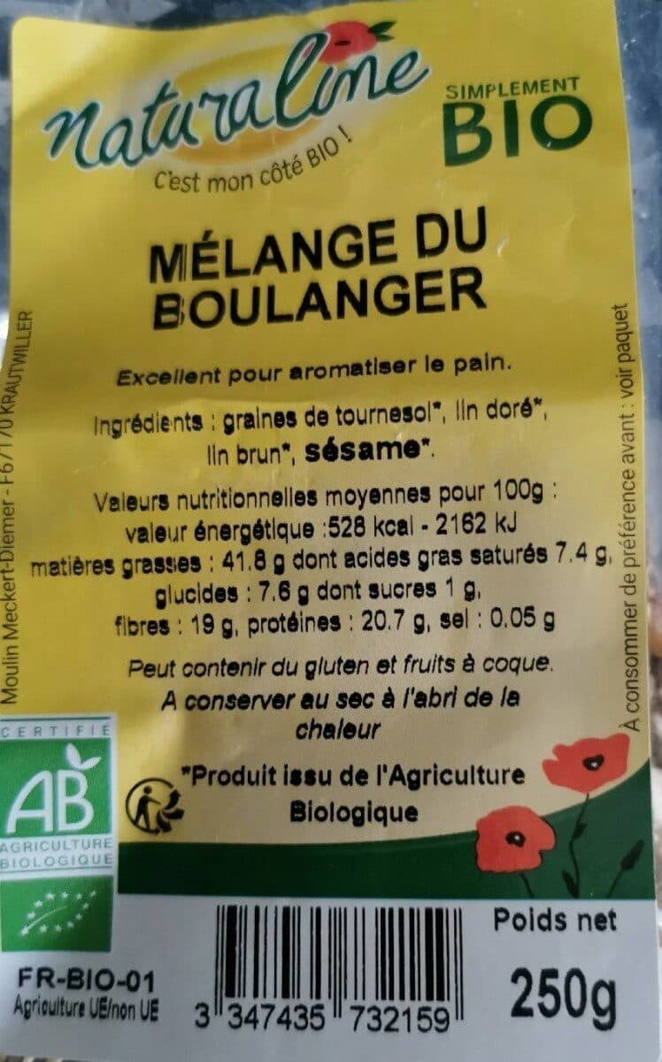 Moulin des moines Mélange du boulanger packshot