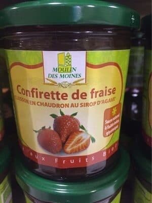 Moulin Des Moines Confiturette de fraise packshot