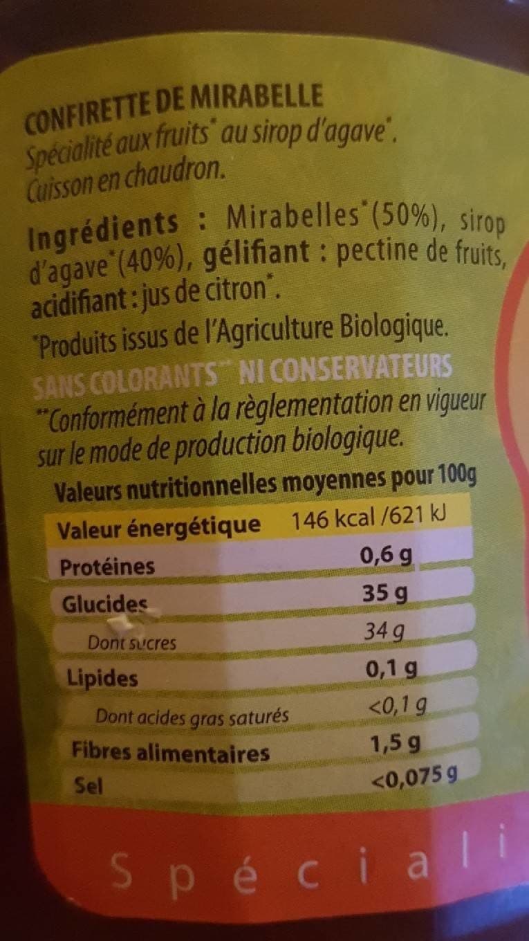 Moulin des moines Confiture mirabelles packshot