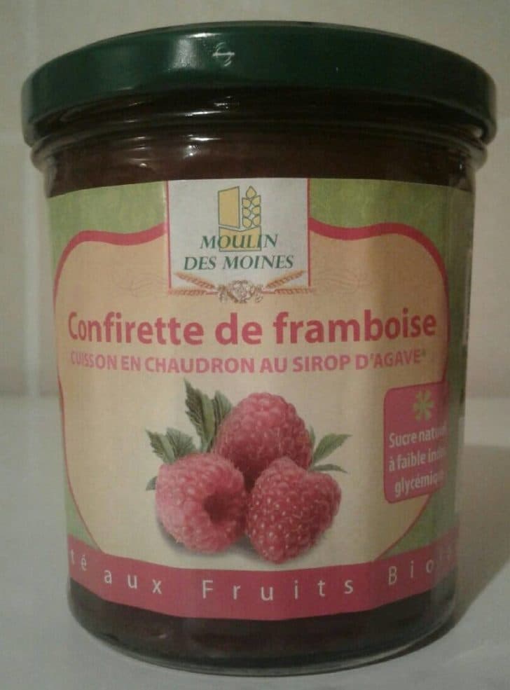 Moulin des Moines Confirette de framboise packshot