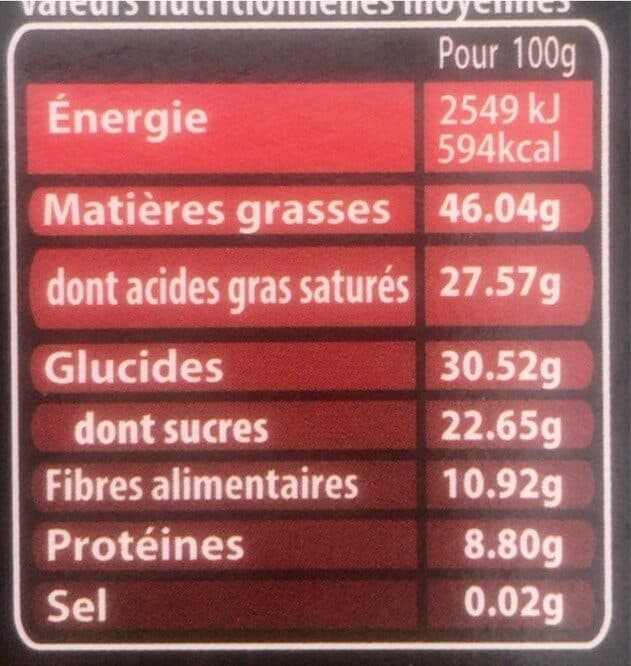 Moulin des Moines Cholocat noir a la menthe packshot