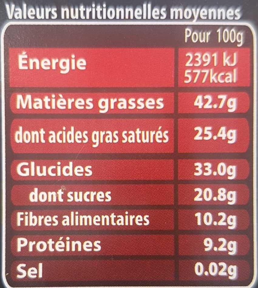 Moulin des Moines Chocolat noir au quinoa soufflé packshot