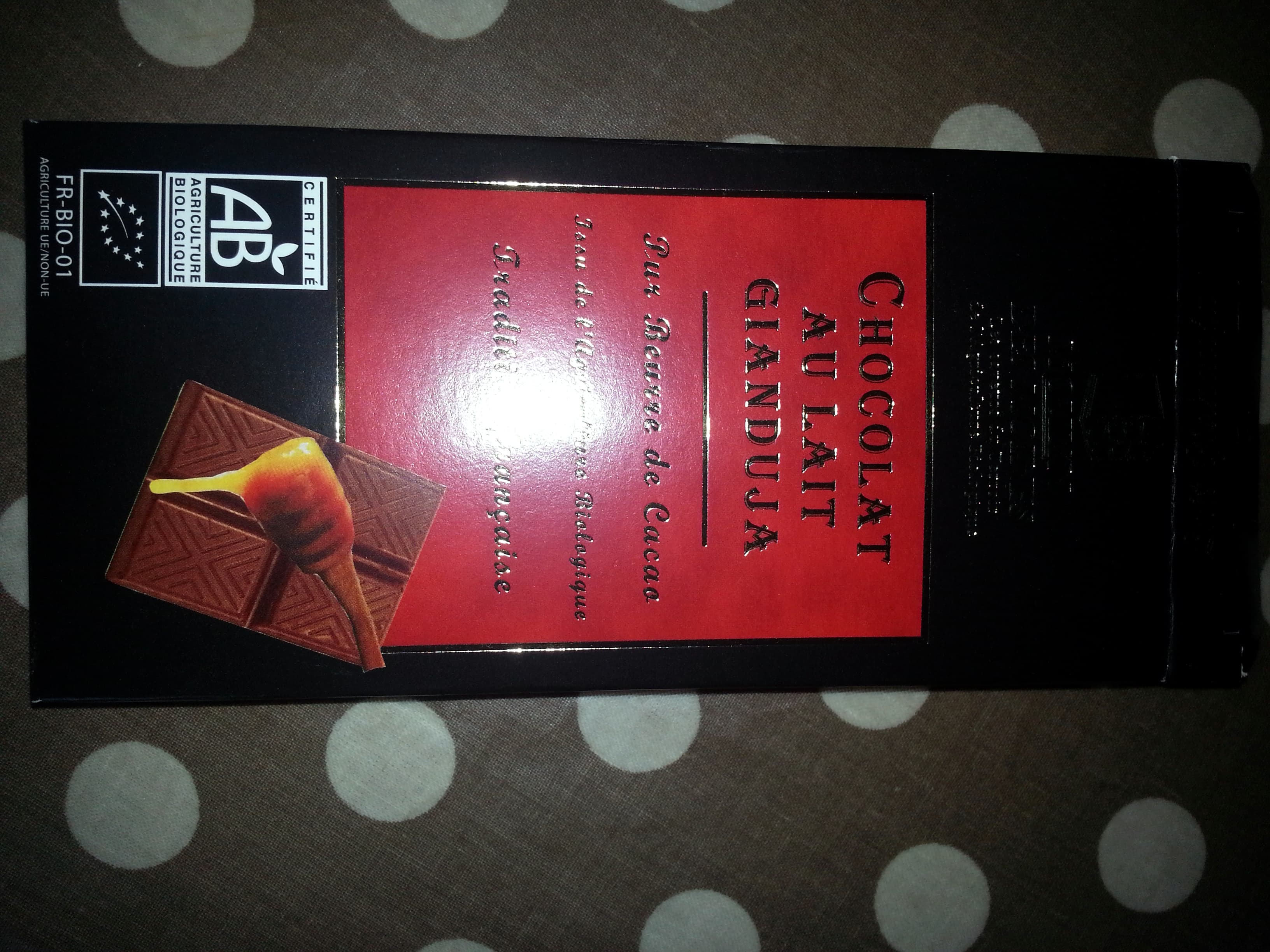 Moulin des moines Chocolat Au Lait Gianduja packshot