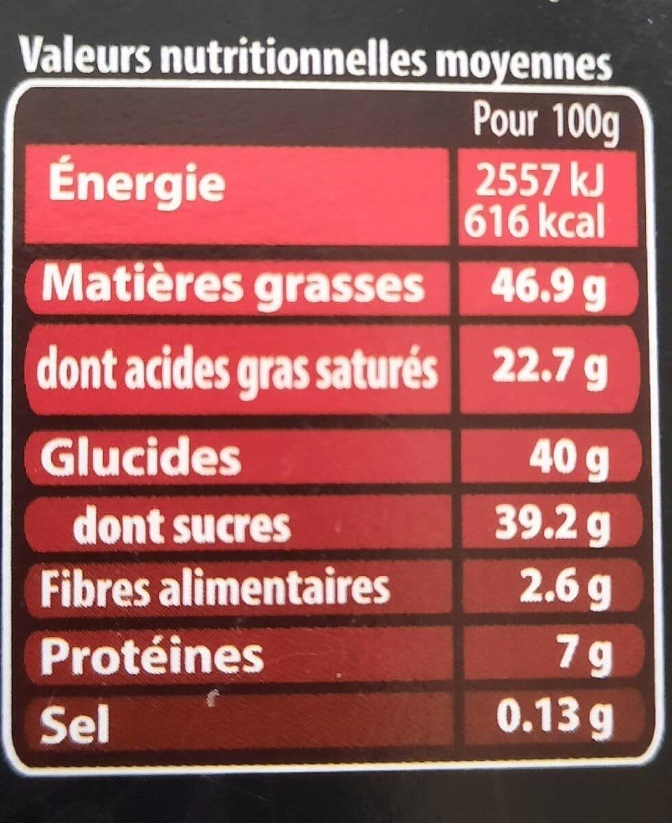 Moulin des moines Chocolat au lait aux noisettes entières packshot