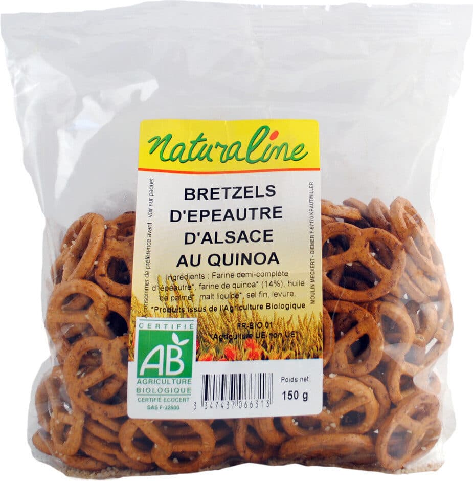 Naturaline Bretzel epeautre quinoa packshot
