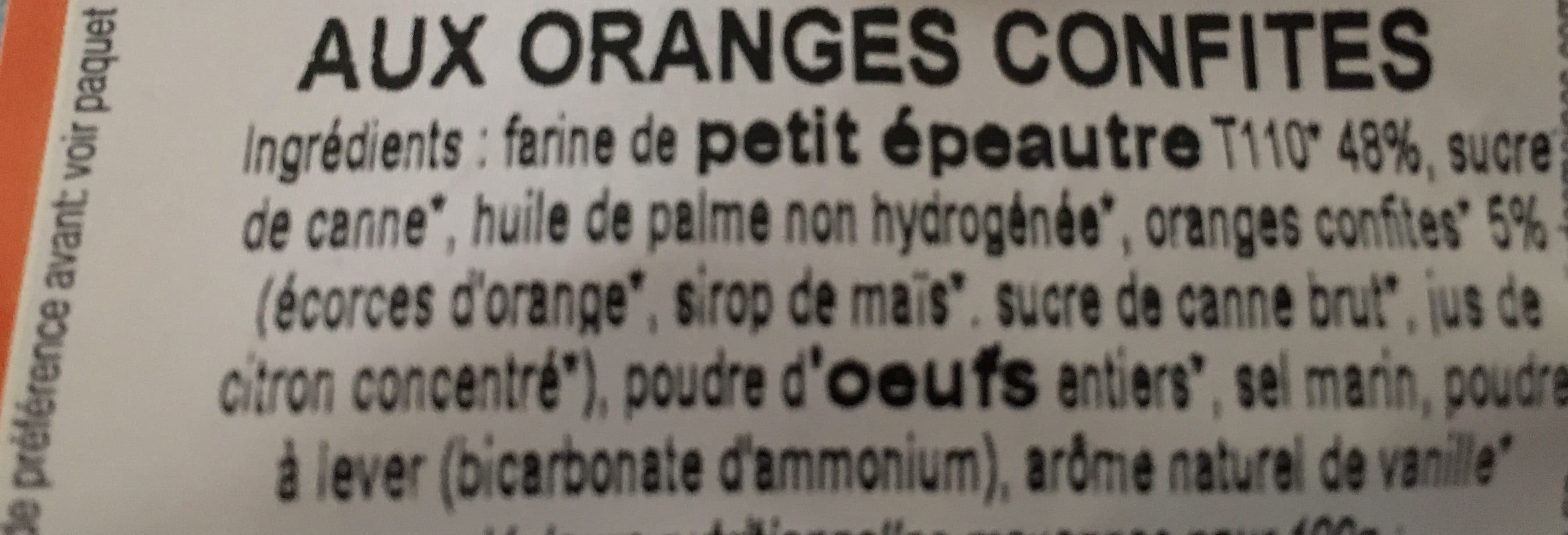 Moulin des Moines Palets de petit épautre aux oranges confites packshot