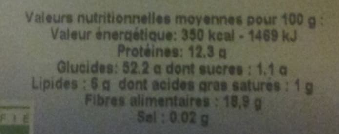 Moulin des moines Son d'avoine alimentaire packshot
