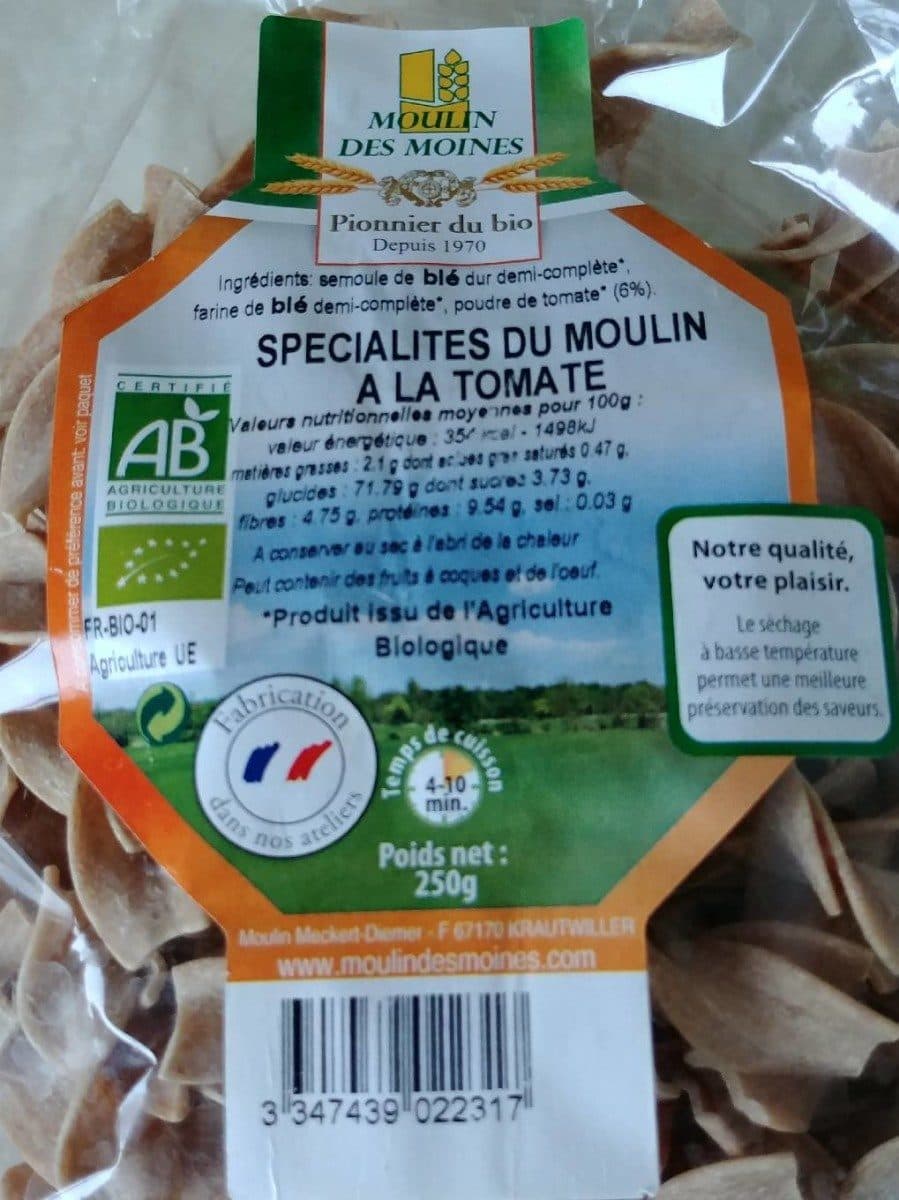 Moulin des moines Spécialités du moulin à la tomate packshot