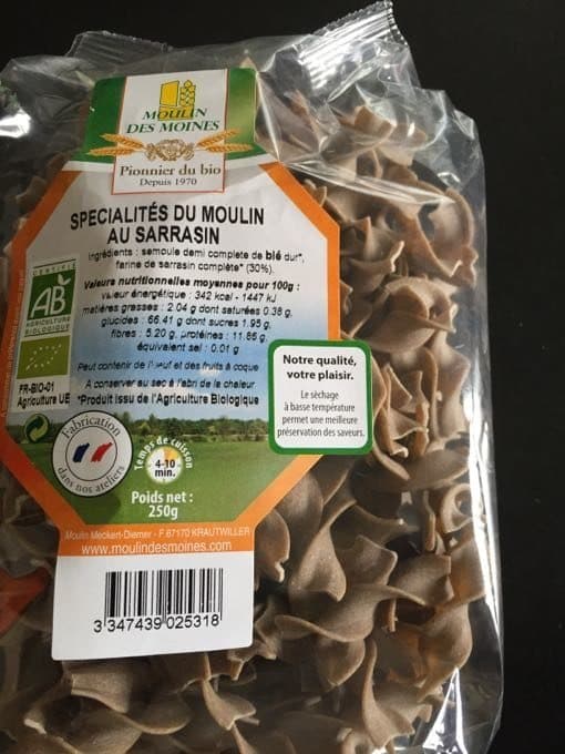 Moulin des moines Spécialité Au Sarrasin packshot