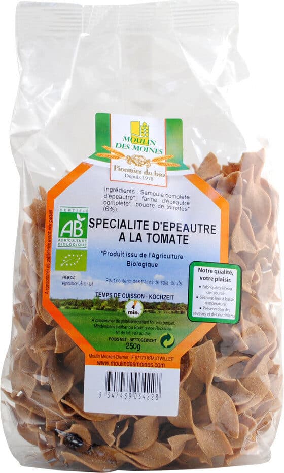 Moulin des moines Spécialité épeautre tomate dcp packshot