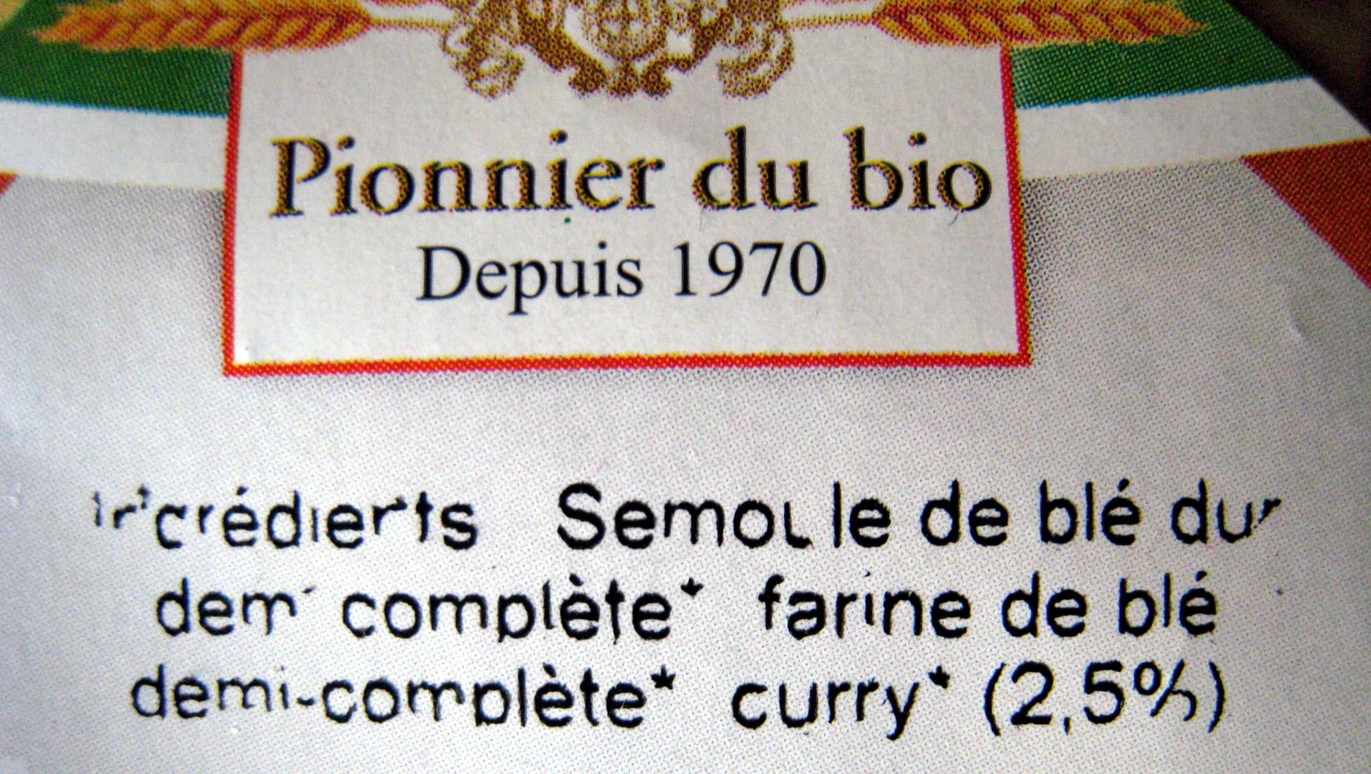 Moulin des Moines Spécialité au curry packshot