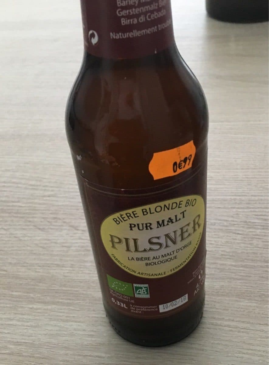 Open Food Facts Biere Pilsner packshot