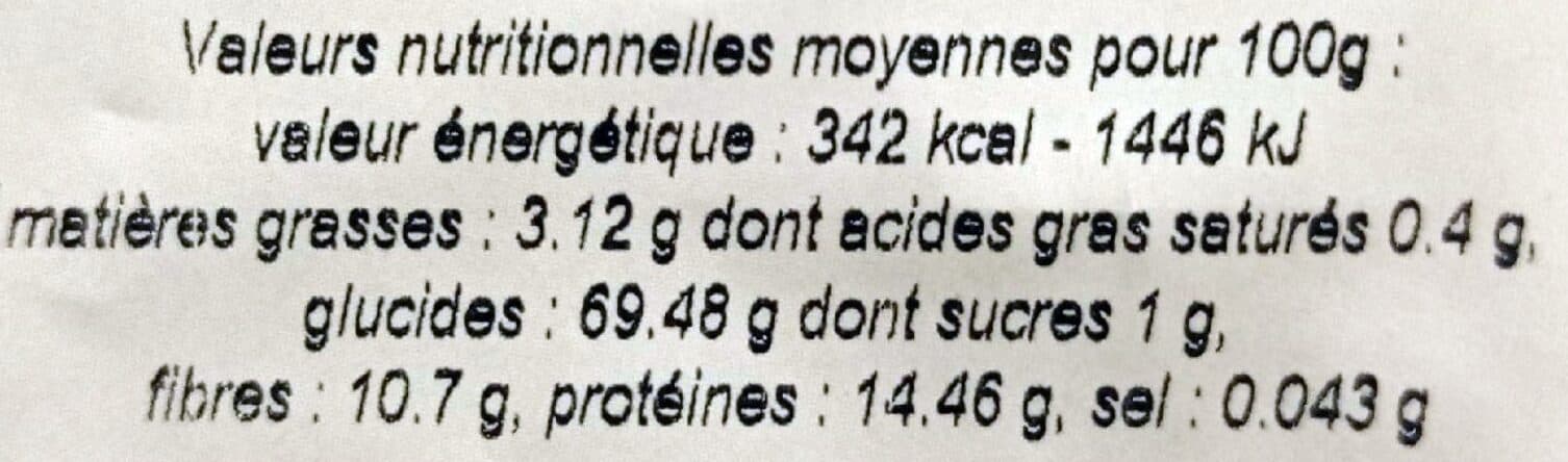 Moulin des moines Galettes de petit épeautre packshot