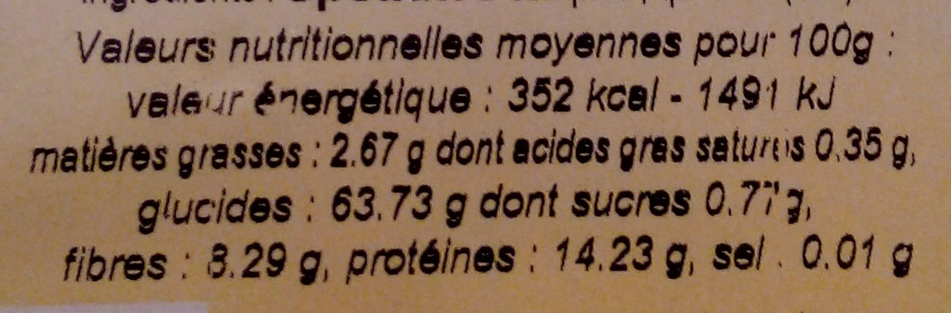 Naturaline Galettes d'épeautre au Quinoa packshot