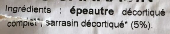 Moulin des moines Galettes d'épeautre au sarrasin packshot