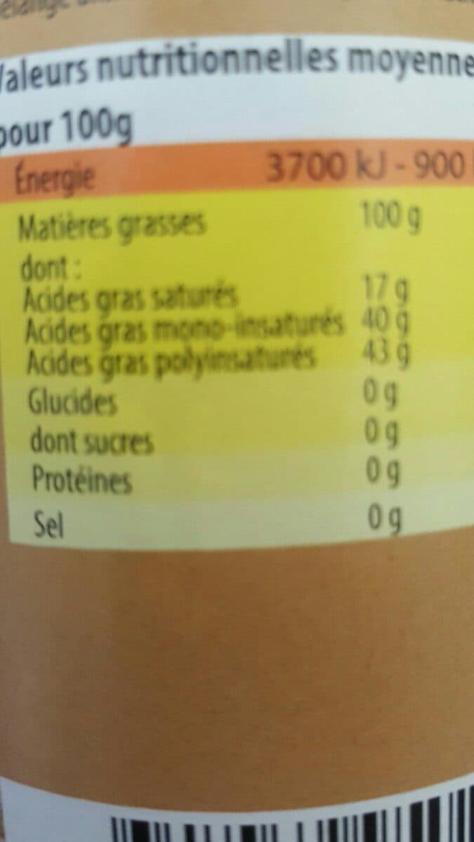 Moulin des moines Huile de sesame packshot