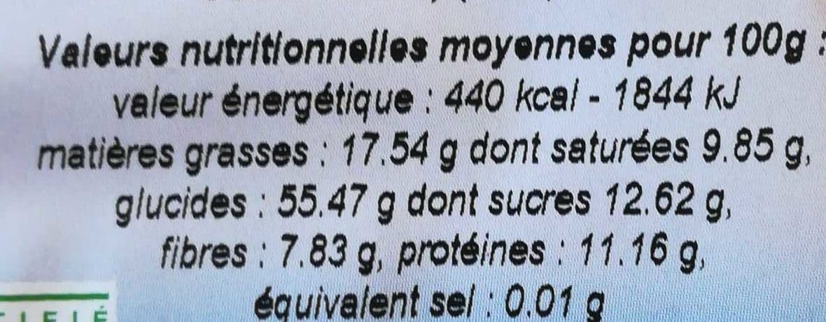 Moulin des Moines Galettes d'épeautre chocolat packshot