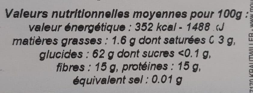 Moulin des Moines Galettes de blé packshot